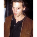 Johnny Depp Suede Leather Jacket