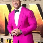 Jumanji The Next Level Premiere Dwayne Johnson Blazer