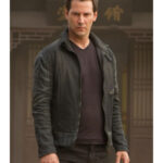 Keanu Reeves Man of Tai Chi Donaka Mark Black Jacket