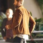 Logan Hugh Jackman Suede Jacket