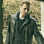 Tom Hiddleston Black Leather Jacket