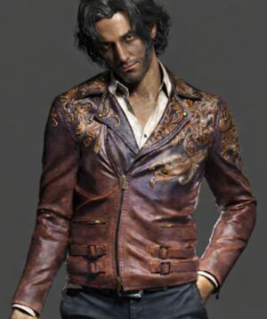 Dr. Luis Serra Navarro Resident Evil 4 Leather Jacket