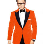 Eggsy Kingsman The Golden Circle Tuxedo Blazer