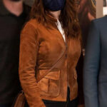 Mission Impossible 7 Hayley Atwell Suede Jacket Women
