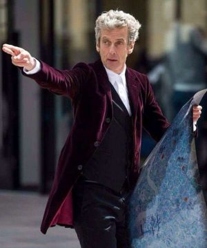 12th Doctor Maroon Coat
