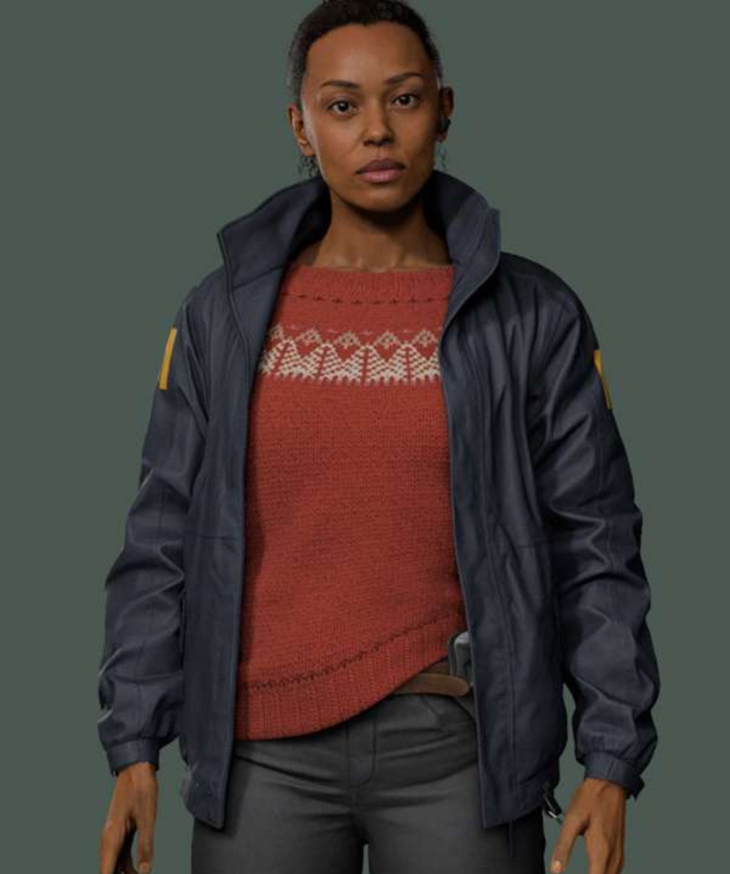 Alan Wake 2 Saga Anderson FBI Jacket USA Leather Factory