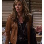 Allison Janney Mom Brown Jacket