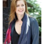 Amy Adam Blue Leather Jacket