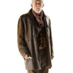 Doctor Who John Hurt Brown Leather Coat