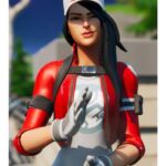Fortnite Chapter 2 Remedy Red Leather Jacket
