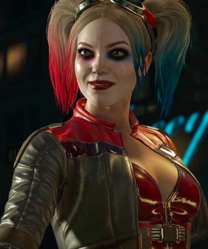 Injustice 2 Harley Quinn Black Jacket