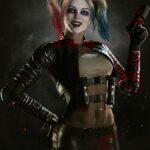 Injustice 2 Harley Quinn Leather Jacket
