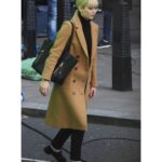 Jennifer Lawrence Red Sparrow Brown Wool Coat