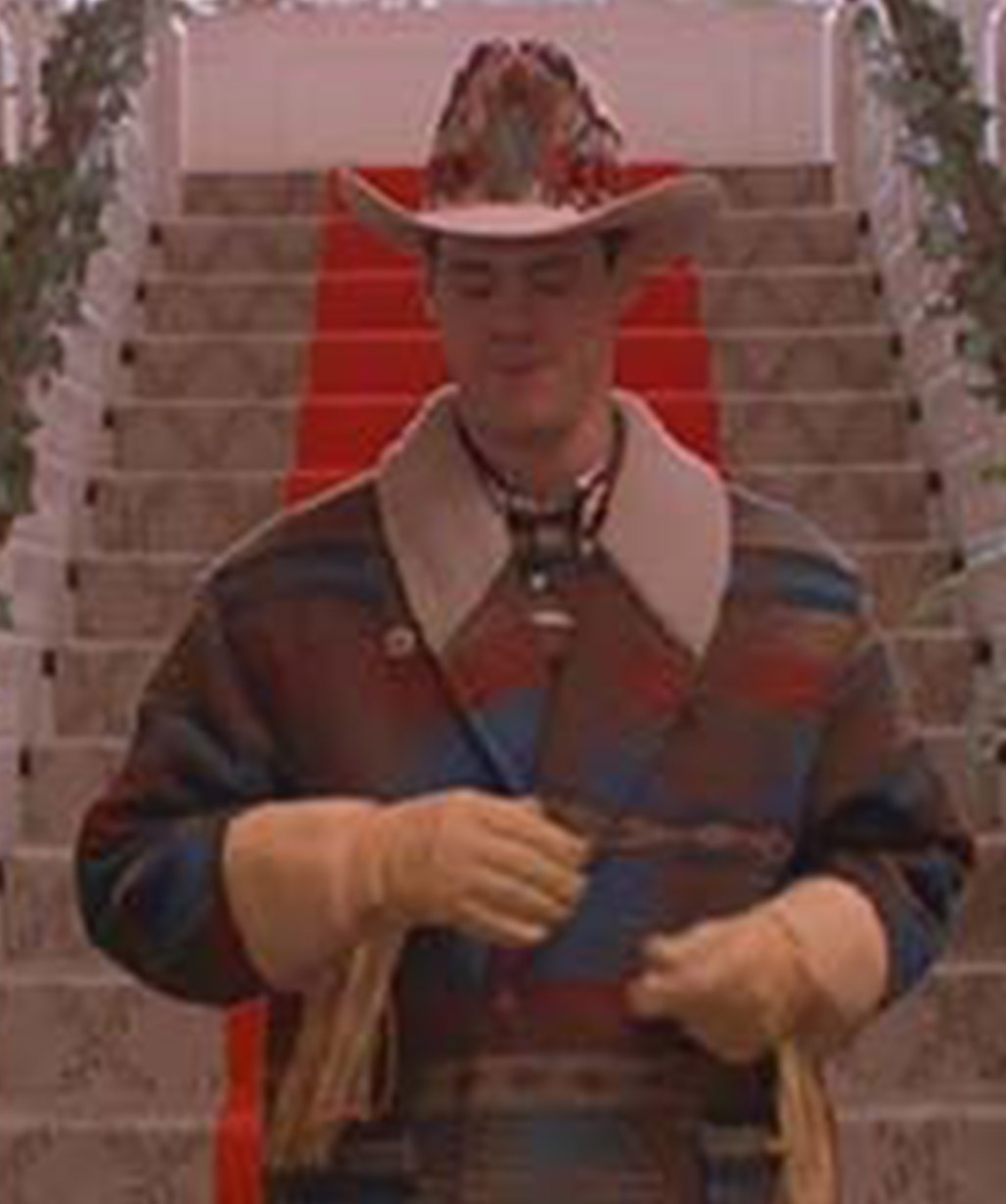 Lloyd Christmas Dumb and Dumber Cowboy Jacket