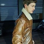 Peter Parker Spider Man 2 Brown Jacket