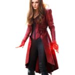 Scarlet Witch Leather Coat Costume