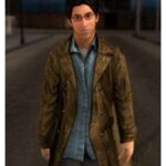 Video-Game-Silent-Hill Harry Mason Distressed Leather Jacket