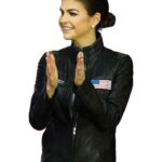Where Woke Goes to Die Casey DeSantis Leather Jacket