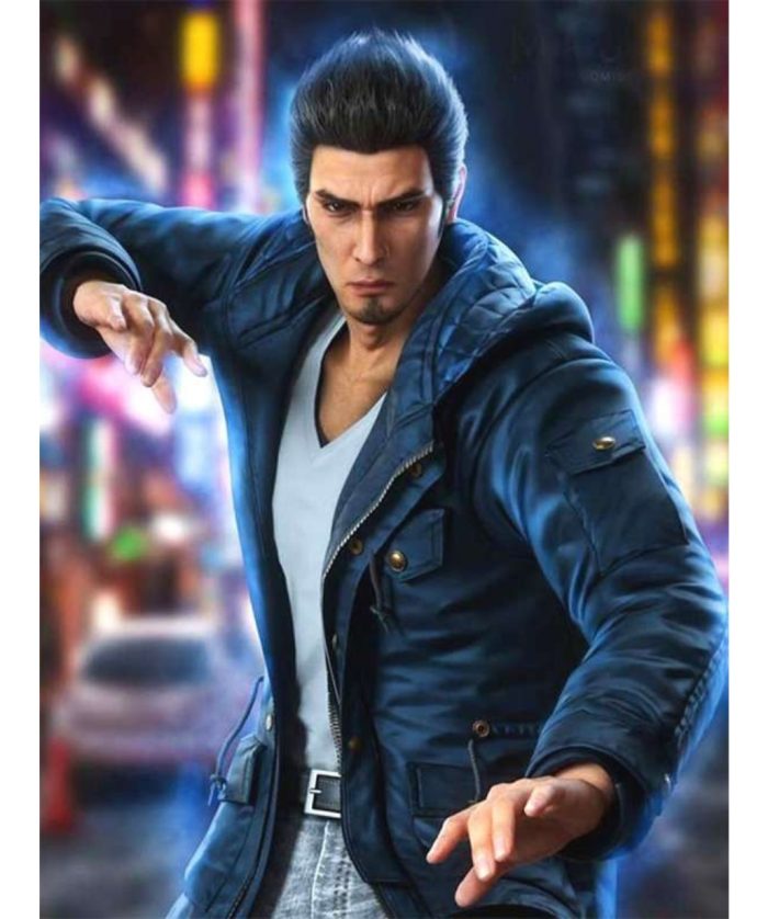 Yakuza 6 Kazuma Kiryu Blue Jacket