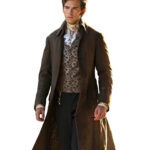 Colin Bridgerton S03 Brown Trench Coat