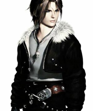 Final Fantasy 8 Squall Leonhart Leather Jacket