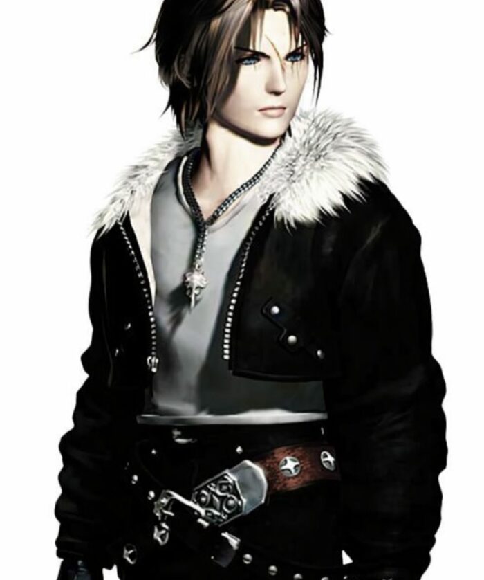 Final Fantasy 8 Squall Leonhart Leather Jacket