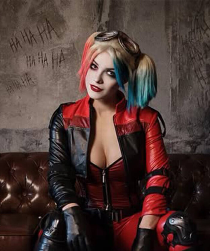 Harley Quinn Leather Jacket