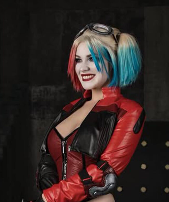 Harley Quinn Leather Jacket