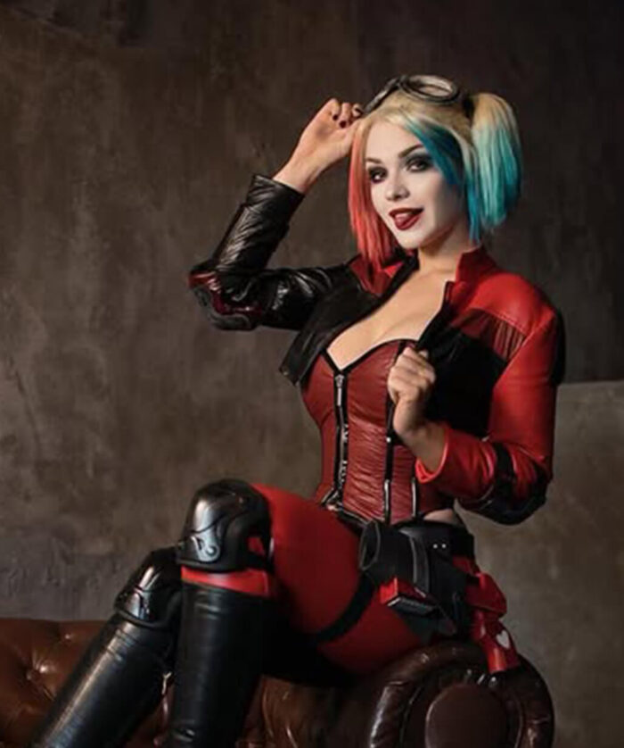 Harley Quinn Leather Jacket