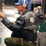 Jacob Elordi Black Motorcycle Leather Jacket