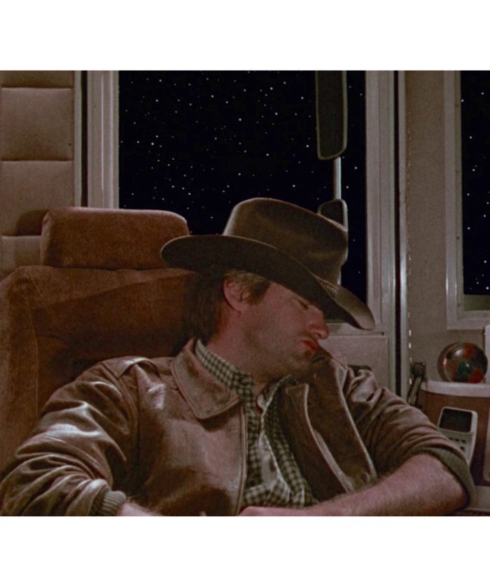 Bill Pullman Lone Starr Spaceballs Fan Brown Jacket