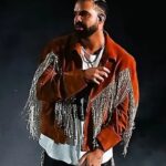 Houston Rodeo Drake Brown Fringe Jacket