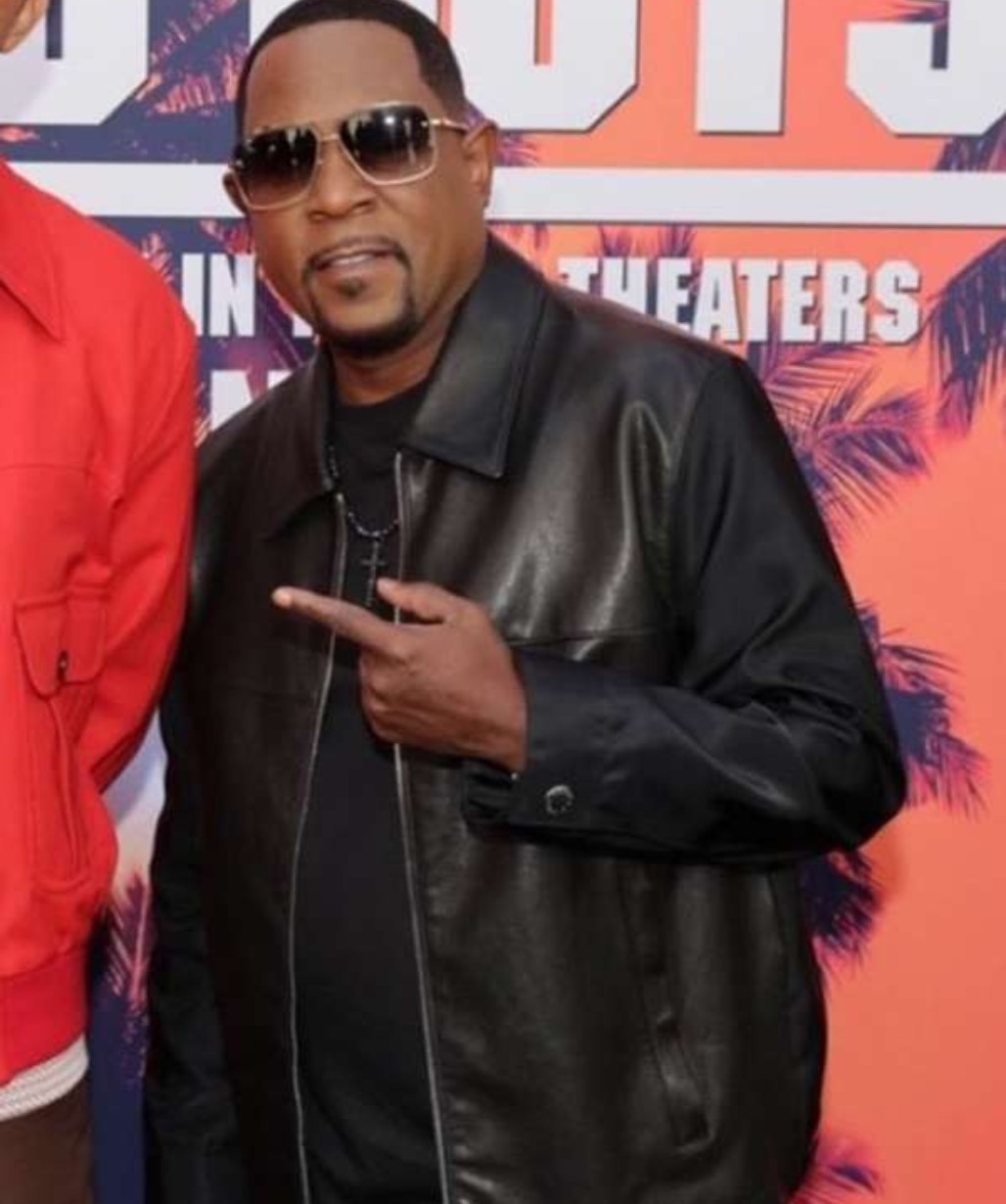 Martin Lawrence Bad Boys Ride or Die Leather Jacket USA Leather Factory