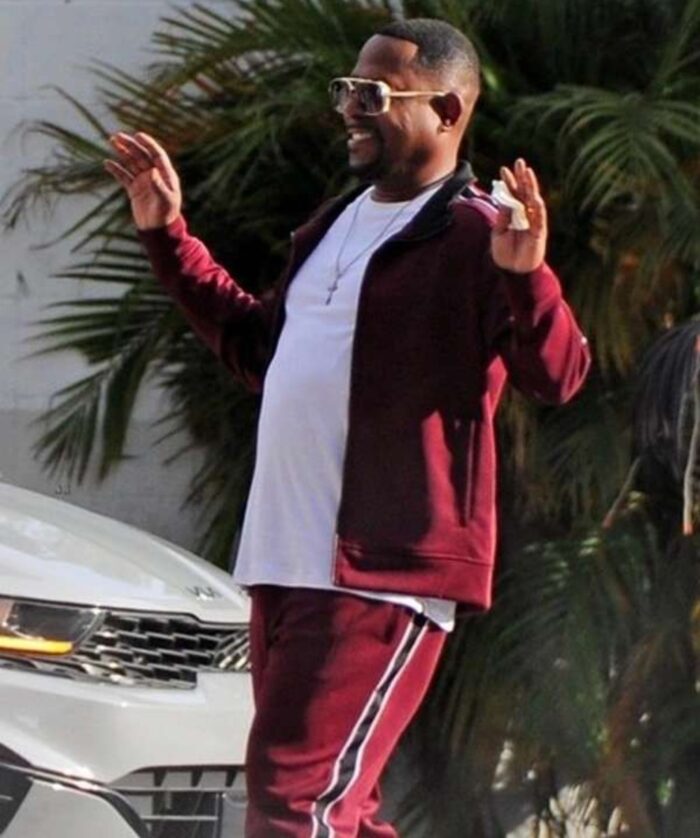 Martin Lawrence Bad Boys Ride or Die Track Purple Suit