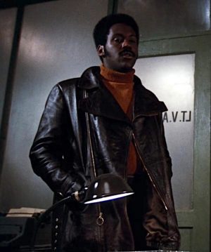 Richard Roundtree John Shaft Leather Black Jacket