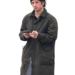 The Bear S03 Carmen Berzatto Carmy Green Cotton Trench Coat