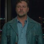 The Nice Guys Russell Crowes Blue Leather Jacket