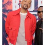 Will Smith Bad Boys Ride or Die Red Cotton Jacket