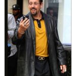 Adam Sandler in Uncut Gems Black Coat