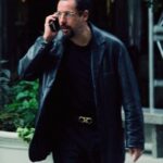 Adam Sandler in Uncut Gems Leather Coat