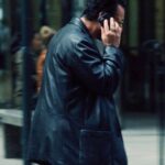 Adam Sandler in Uncut Gems Leather Men Coat
