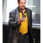 Adam Sandler in Uncut Gems Leather USA Coat