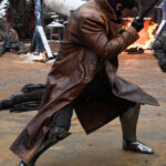 Deadpool & Wolverine Gambit Brown Coat Costume Men