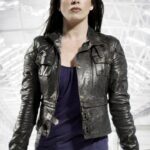 Eve Myles Torchwood Gwen Cooper Leather Jacket