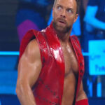 LA Knight WWE Money In The Bank Red Leather Vest