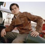 Leonardo DiCaprio Brown Aviator Jacket