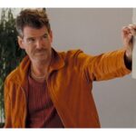 Pierce Brosnan The Matador Julian Noble Suede Leather Jacket Men