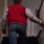 Risky Business Tom Cruise Red Varsity Jacket Outfit