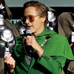 Robert Downey Jr Doctor Doom Green Suit Men