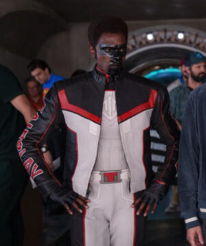 Edi Gathegi Superman 2025 Mister Terrific Cosplay Jacket